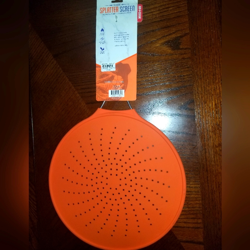 Art & Cook 12" Silicone Splatter Screen, Cooking Utensil Kitchen